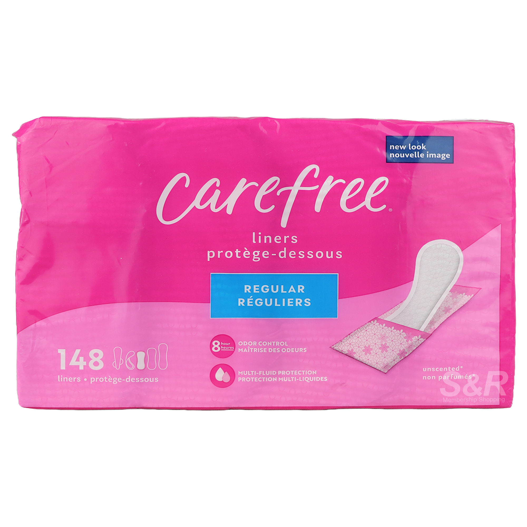 Care Free Regular Liners 148pcs Care Free Regular Liners 148pcs
